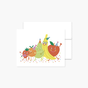 Carte de souhaits Fiesta Fruits - arloca