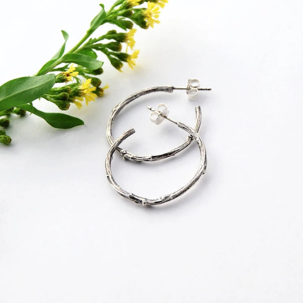 Boucles Créoles en argent - arloca