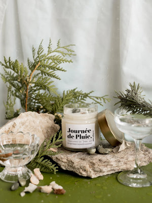 Bougie Journée de pluie - arloca