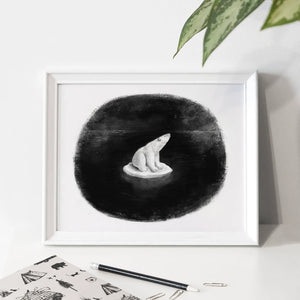 Affiche Banquise à la dérive - arloca