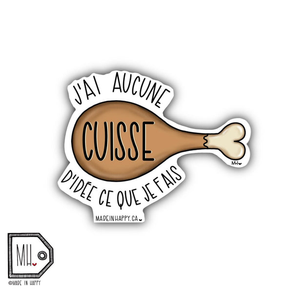 Autocollants en vinyle