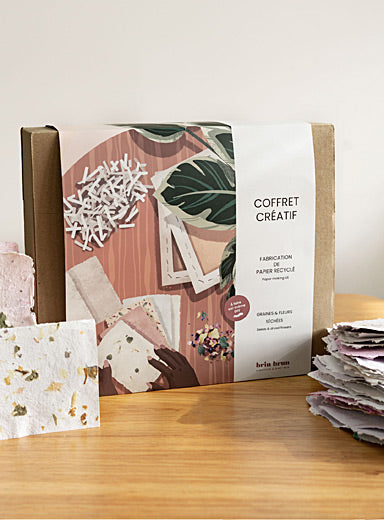 Ensemble de fabrication de papier recyclé - arloca
