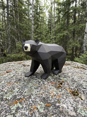 Kit de casse-têtes en 3D L'ours noir