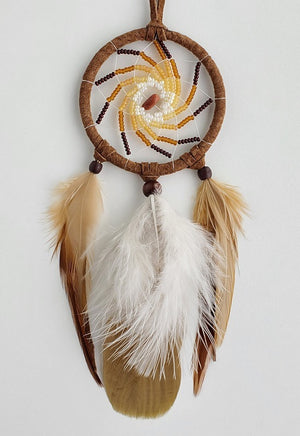 Capteur de rêves Perles 2,5" - arloca