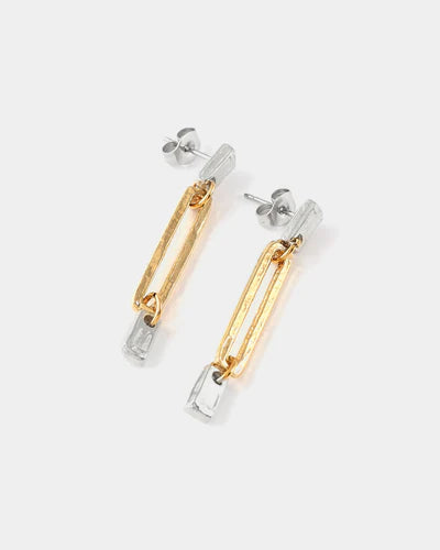 Boucles d'oreilles Écloi Deux tons - arloca
