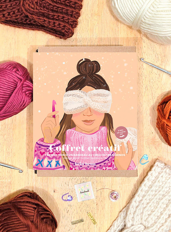 Coffret créatif Ensemble de fabrication d'un bandeau - arloca