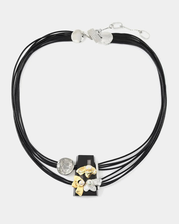 Collier Normae Deux tons - arloca
