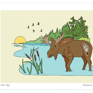 Carte de souhaits Nouveau jour - arloca