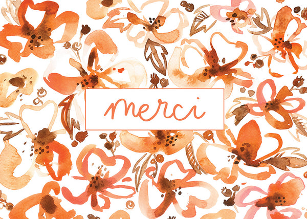 Carte de souhaits Annie (Merci)
