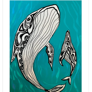 Carte de souhaits Sur le point de percer la surface - arloca