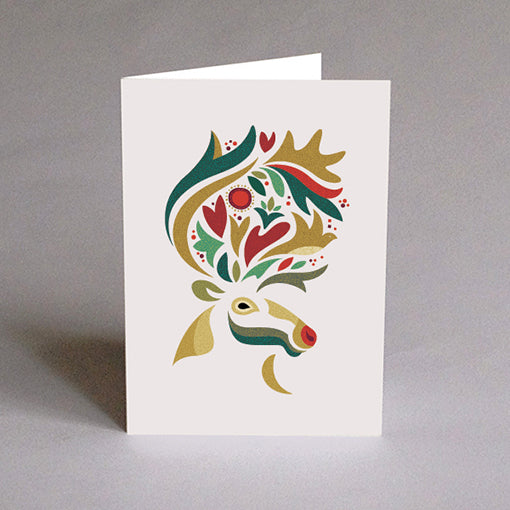 Carte de souhaits Corne d'abondance