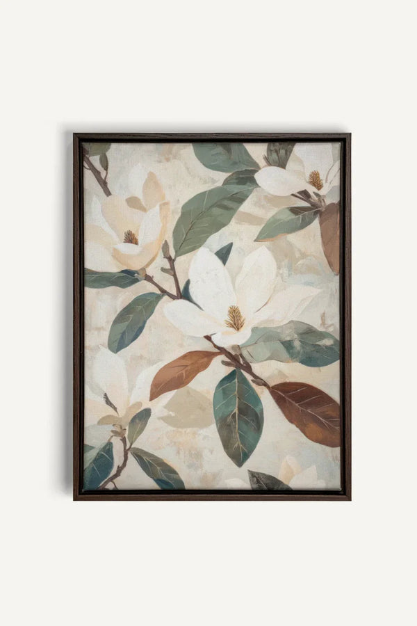 Canva Magnolia en fleur