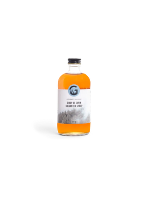 Sirop de sapin.