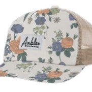 Casquette Fleurs naturel - arloca