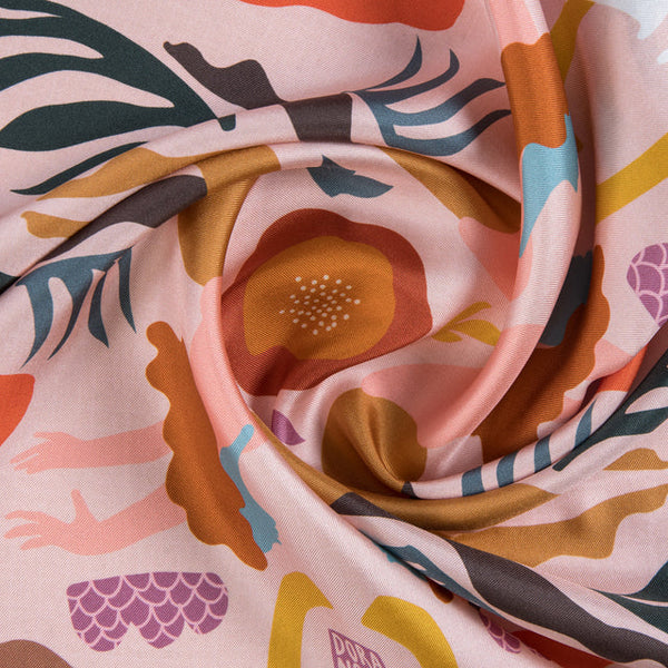 Foulard en soie Pour Elle - arloca