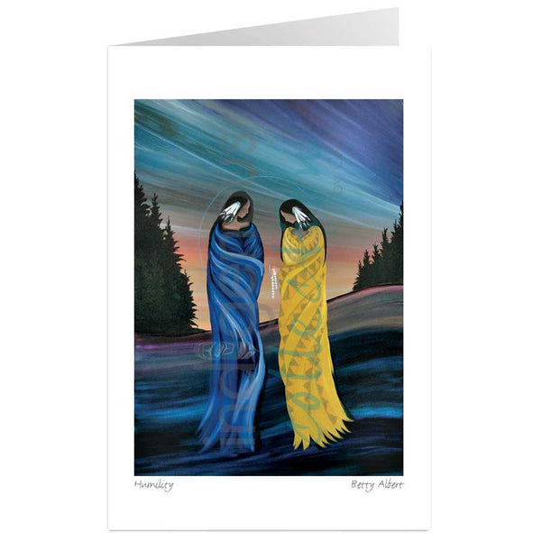 Carte de souhaits Humilité - arloca