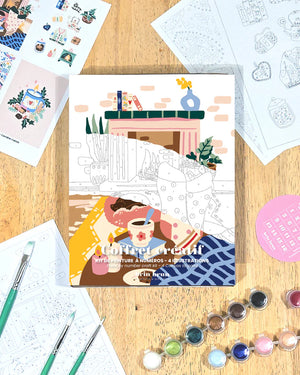 Coffret créatif Kit de peinture à numéros Hygge - arloca