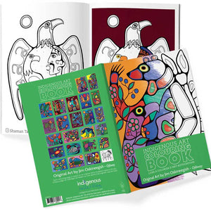 Livre à colorier Jim Oskineegish - arloca