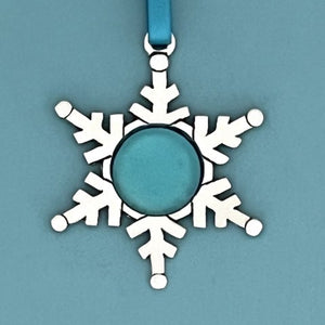 Ornement de Noël Flocon de neige - arloca