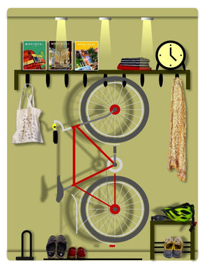Carte de souhaits Fan de vélo - arloca