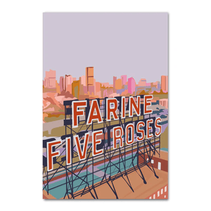 Carte postale Farine Five Roses - arloca