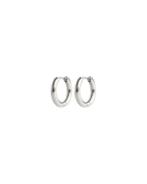 Boucles d'oreilles Huggie argent - arloca