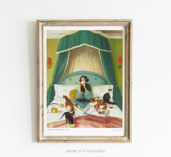 Affiche Les petits déjeuners de Mademoiselle Mink
