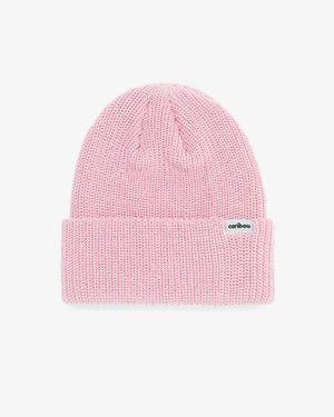 Tuque pêcheur pour enfant rose clair.