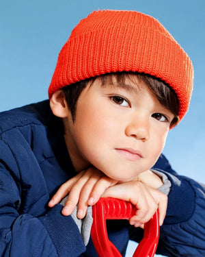 Tuque pêcheur pour enfant Tangerine.