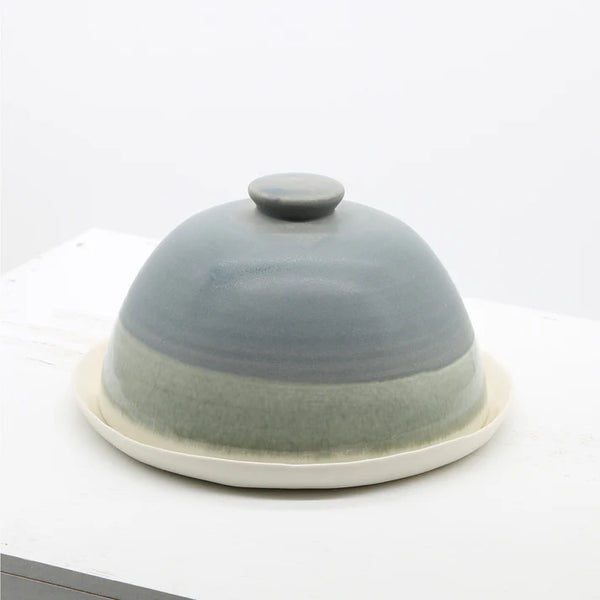 Beurrier en porcelaine