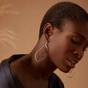 Boucles d'oreilles Bo-Gotitas argent - arloca