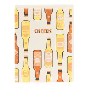 Carte de souhaits Bière artisanale Cheers - arloca