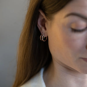 Boucles d'oreilles Torsadées - arloca