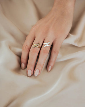 Bague Skin or - arloca