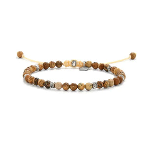 Bracelet en jaspe pictural Palma.