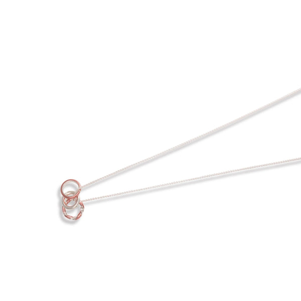 Collier multi anneaux - arloca
