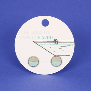 Boucles d'oreilles La piscine - arloca