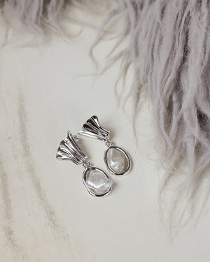 Boucles d'oreilles Colada argent - arloca