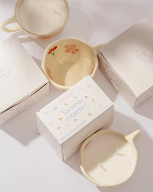 Tasse coquette Cerise