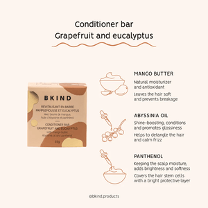 Revitalisant en barre Pamplemousse et eucalyptus - arloca