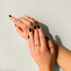 Vernis à ongles Black heart - arloca