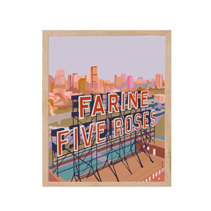 Affiche Farine Five Roses - arloca