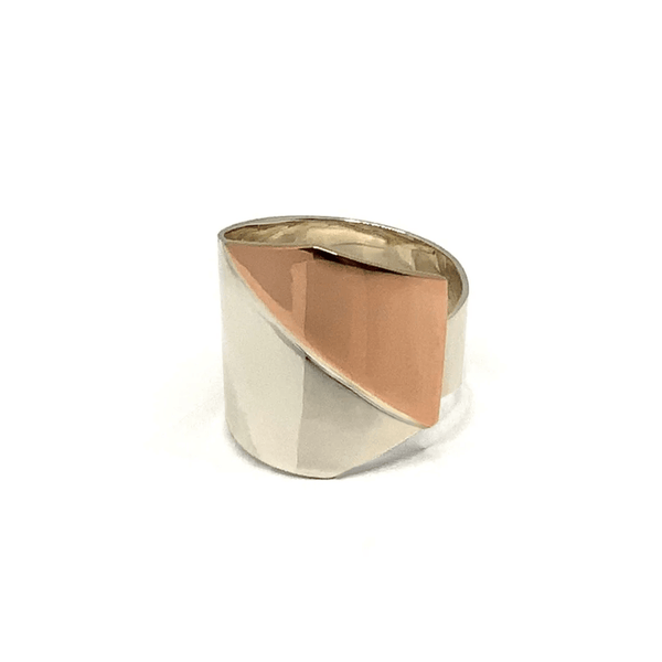 Bague ajustable Asy carrée - arloca