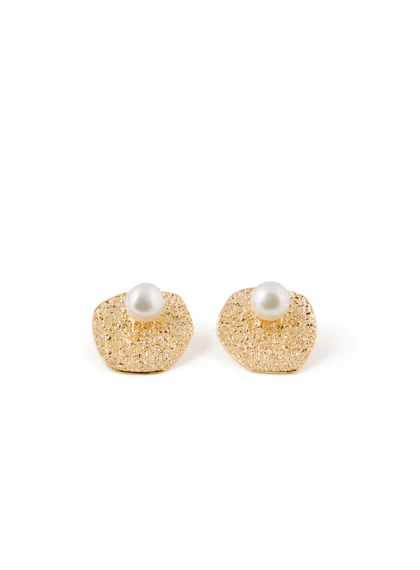 Boucles d'oreilles Flora or - arloca