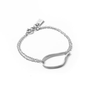 Bracelet Brunelle argenté - arloca