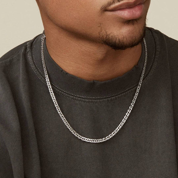 Collier miami en argent pour homme - arloca