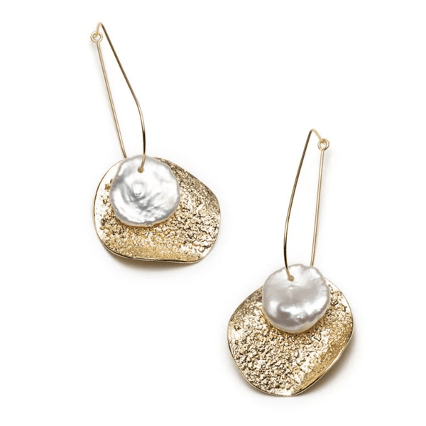 Boucles d'oreilles Bo-Ella doré - arloca