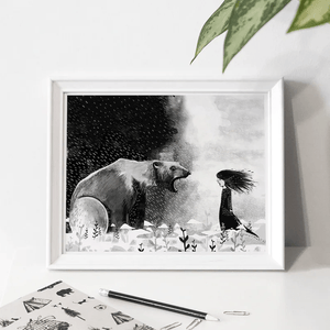 Affiche Le cri - arloca