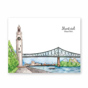 Carte postale le Vieux Port de Montréal - arloca