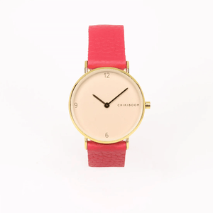 Montre pour femme rose foncé flash/rose et or - arloca